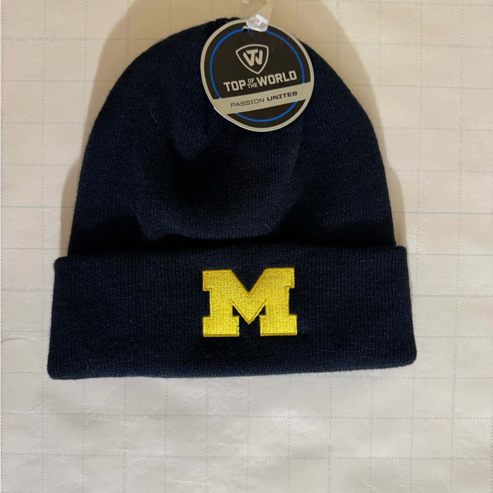New with Tags- University of Michigan Beanie